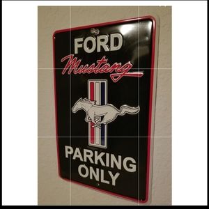 New Mustang wall signs 8 X 12 other Mustang accessorie…